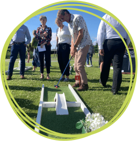 Golf at Biz Club event